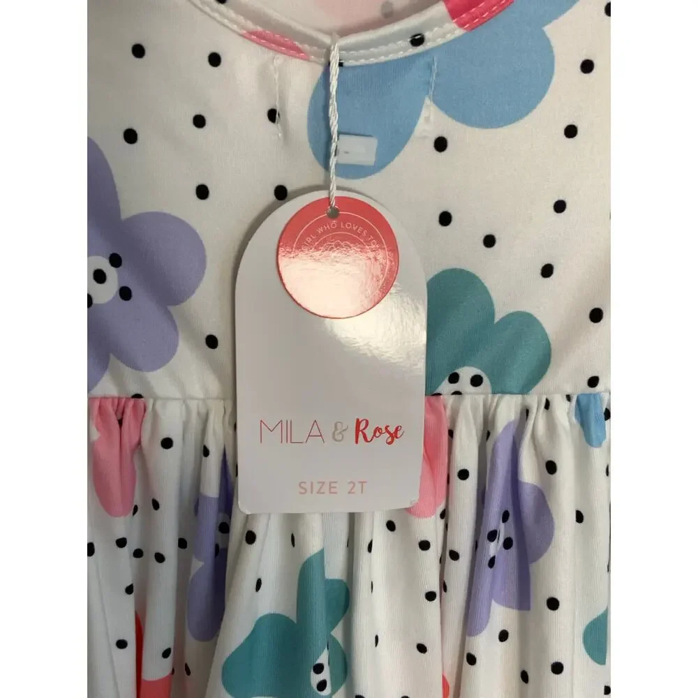 Mila & Rose Girls' MILA & Rose Pocket‎ Twirl Dress size 2T